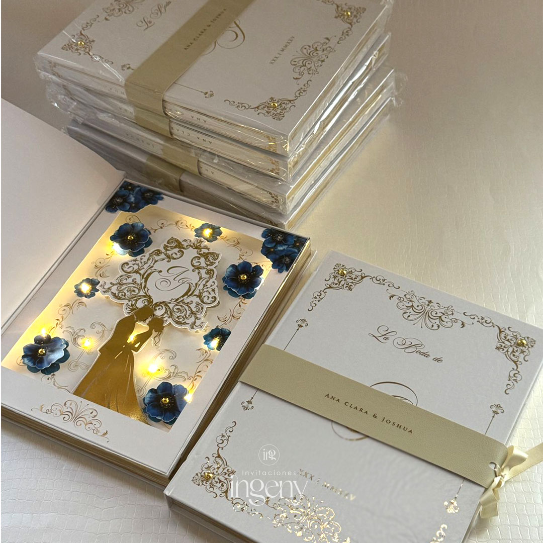 Modelo Libro de Bodas con Luz
