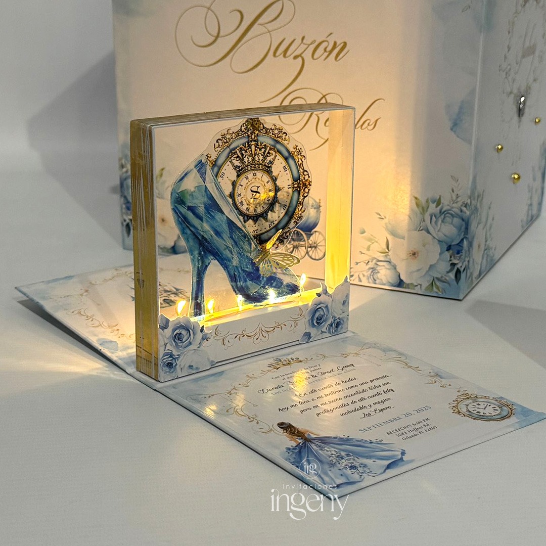 Caja PoUp con Luz