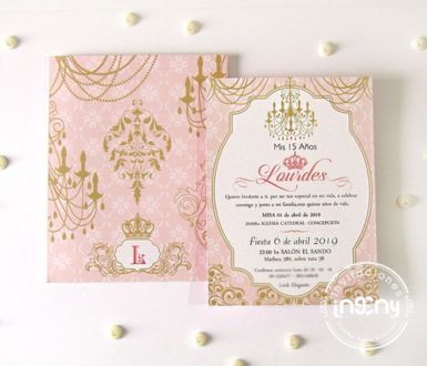 Invitacion Mariposa Colgante